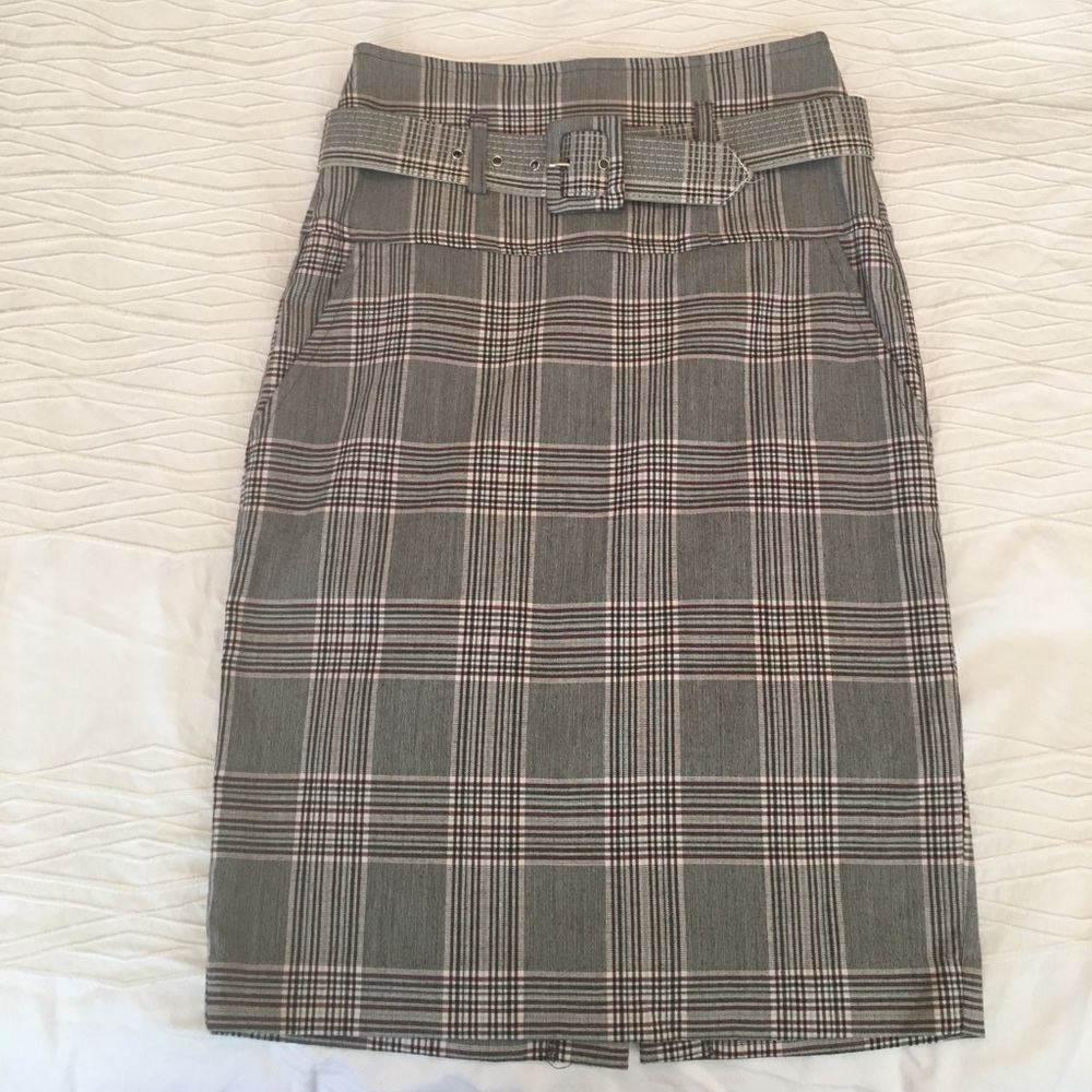 Plaid Rampage skirt - Picture 4 of 7